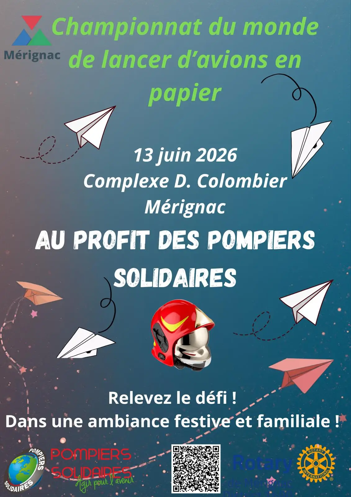 Flyer Championnat Avion Papier 2025