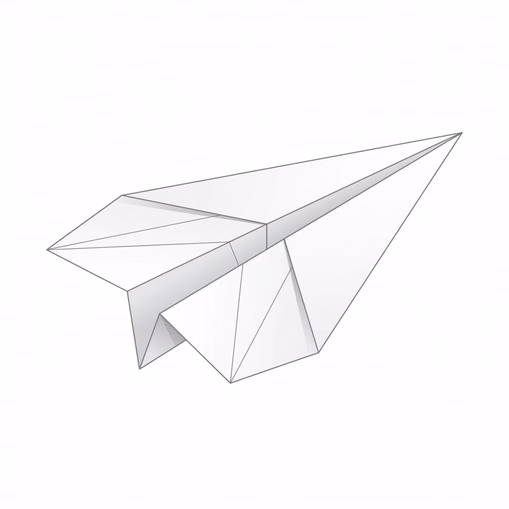 Avion en papier: La Flèche